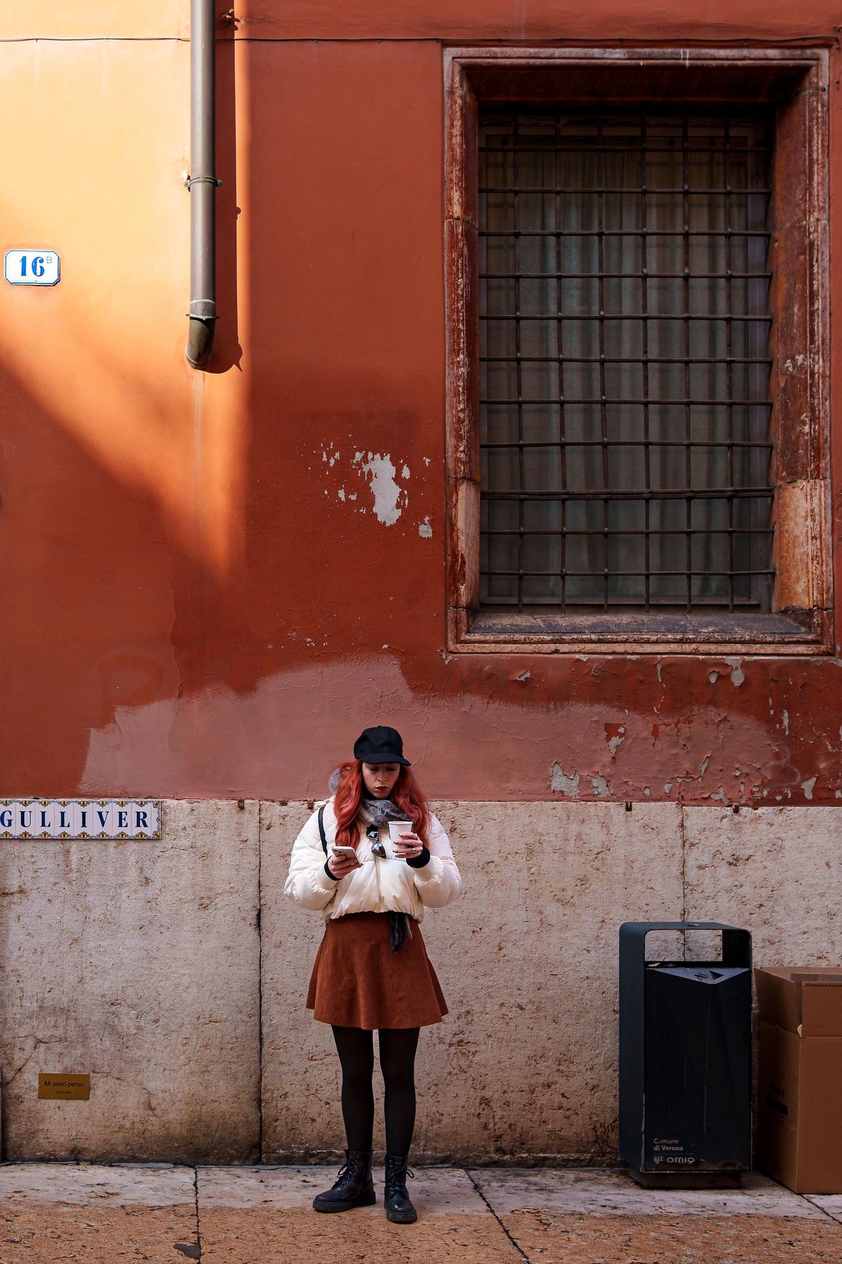 A Tribe member street photograph — deliberate composition and light